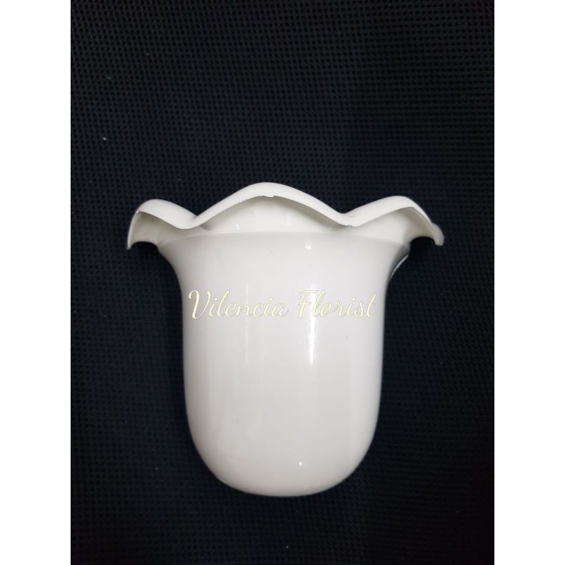 Pot bunga plastik tempel dekorasi hiasan tembok