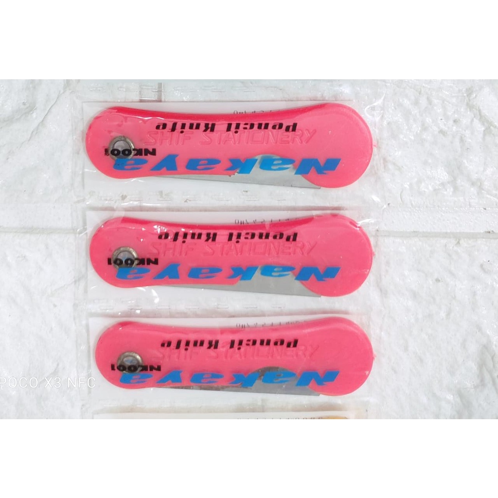 

CUTTER KECIL TERMURAH DAN TERLARIS/CUTTER LIPAT PER 1PCS