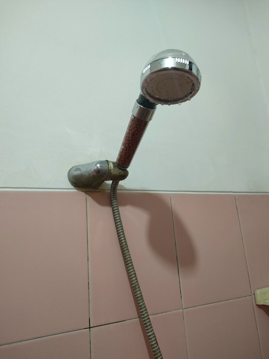 Spa Shower Head Kepala Shower Filter Aerator Pancuran Mandi Batu Ion