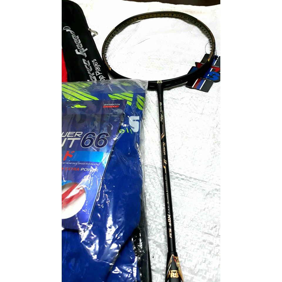 Raket Badminton RS Reinforce Speed Micron Saber 18 Power Smash Original