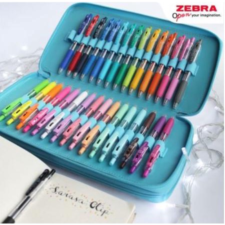 

=====] BOLPEN ZEBRA SARASA CLIP SET 47PCS