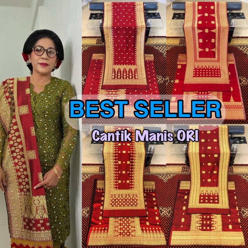 BEST SELLER SONGKET CANTIK MANIS/SONGKET ASLI TENUN TANGAN ILHAM SONGKET
