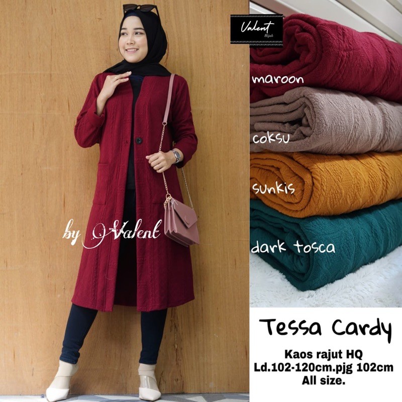 Tessa cardy cardi valent original ori