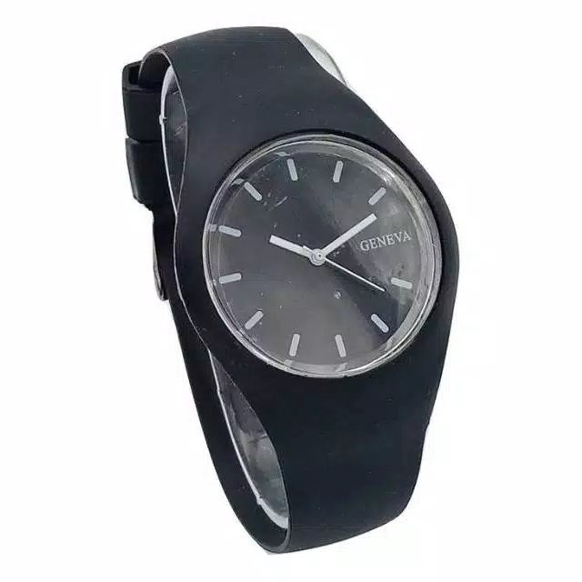 Jam Tangan Wanita Fashion Angka Strap Rubber