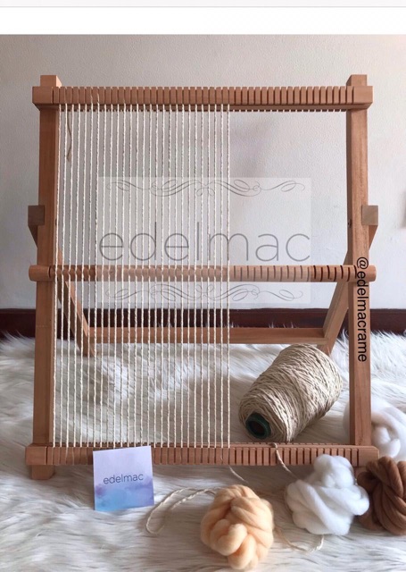 Tapestry Weaving Loom Wooden Stand