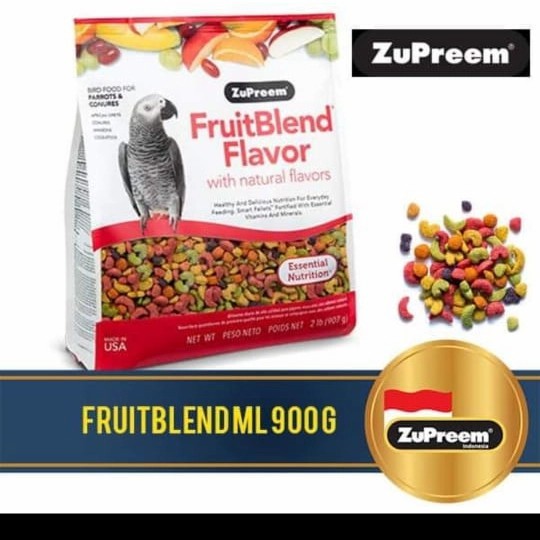 

zupreem fruitblend flavor