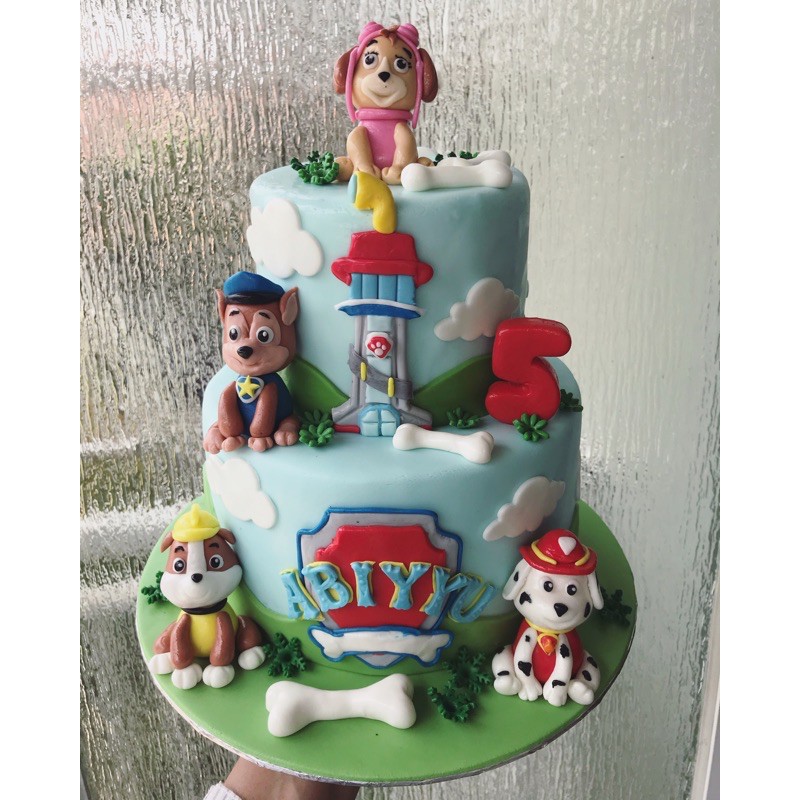 

Cake Paw Patrol / Kue ulang tahun paw patrol