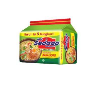 

Mie Sedap Instan Soto Isi 5 Bag 75 gr mie soto