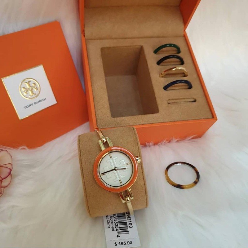 Jam Tangan Tory Burch Gigi Bangle Multicolor Authentic Original Garansi