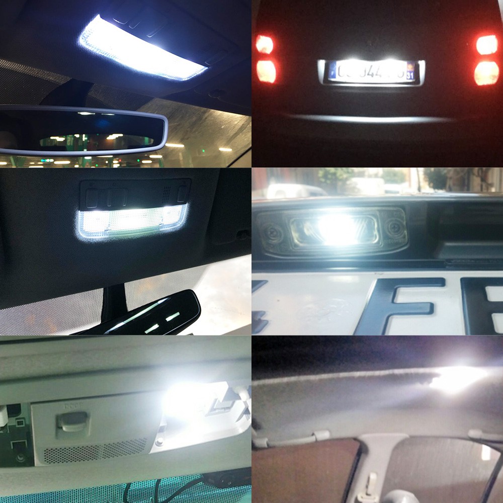 1 PC Menghiasi Lampu LED 31 Mm 36 Mm 39 Mm 41 Mm C5W C10W Mobil Dome Light Canbus Tidak Ada Kesalahan Lampu Interior