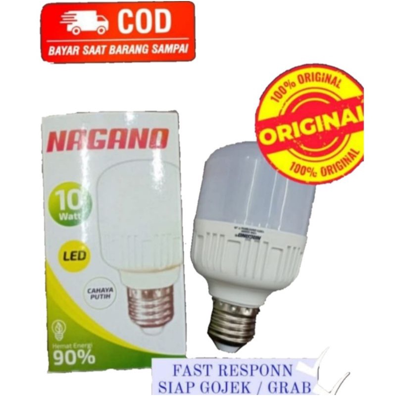 Lampu Bohlam Led Kapsul Nagano 5w,10w,15w,20w,30w - Lampu Hemat Murah