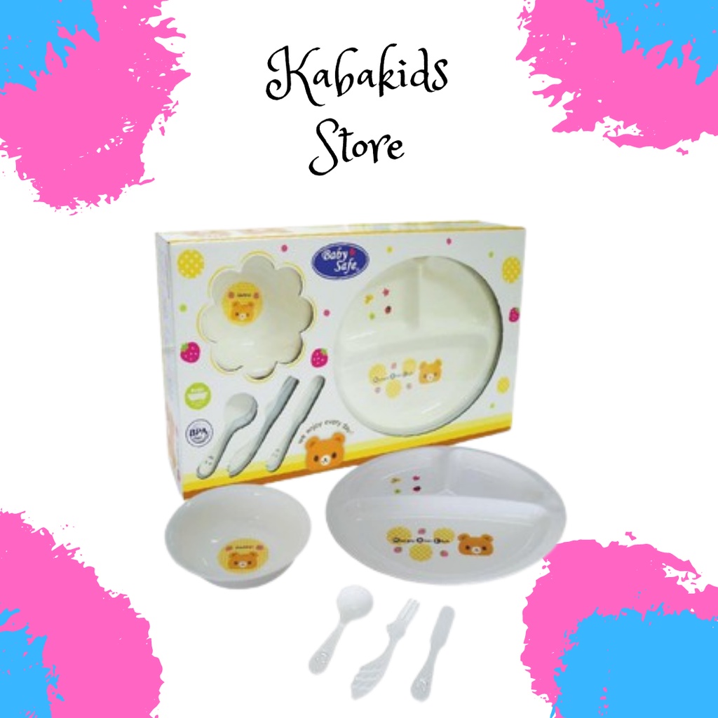 Baby Safe Feeding Set 5pcs