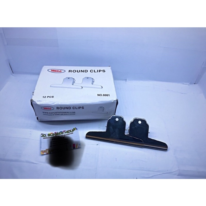 

ROUND CLIPS no.8001 harga per satuan