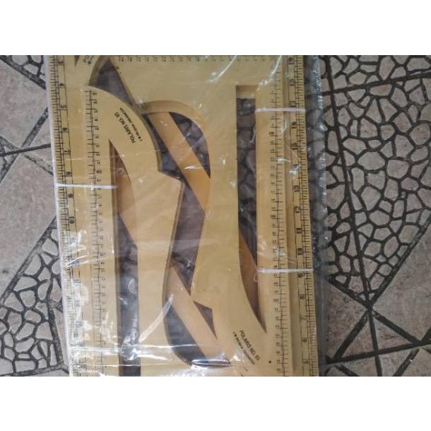 

[MUL.20No21q] Pengaris siku lengkung