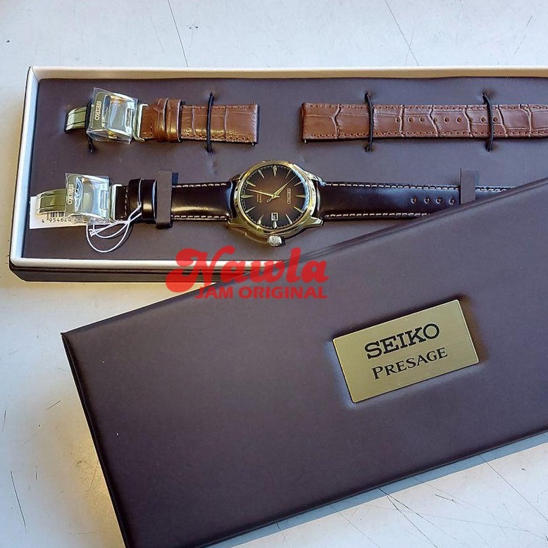 Seiko Presage SRPD36J1 Cocktail Brown Dial - Jam Tangan Pria SRPD36