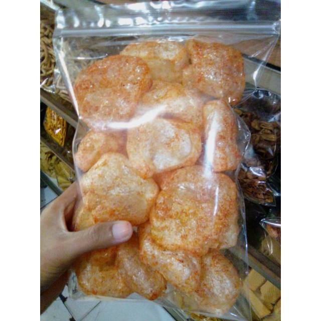 

Kerupuk kulit pedas