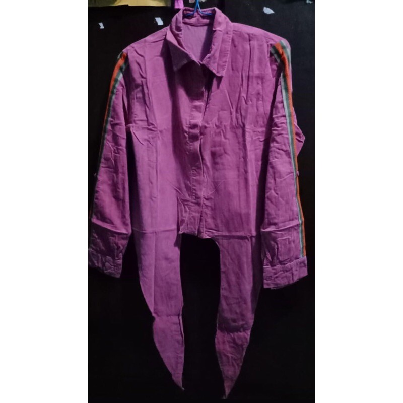 (PRELOVED)KEMEJA PINK