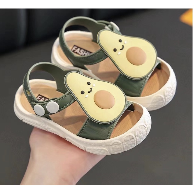 babyfit [6bln-3thn] MONICA FRUIT prewalker sendal karet slop anak sandal tali sepatu import ML-1018r