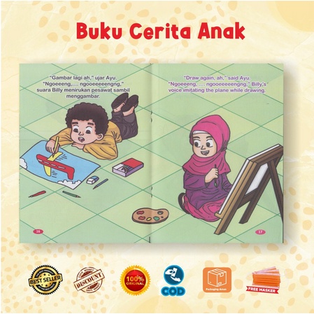 Buku Islami Anak Tk Paud Cerita Anak Dongeng Anak Seri Pintar Kalimat Thoyyibah Sbjy Buku Anak AnaK