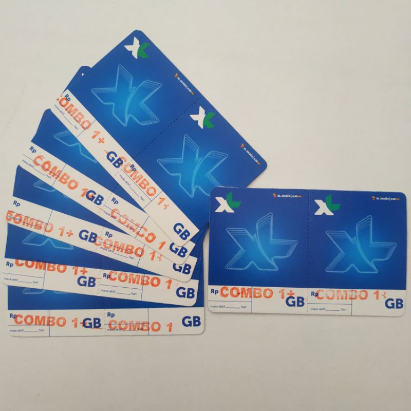 Voucher XL  8 GB, 13 GB, 40 GB Promo SRS Shop
