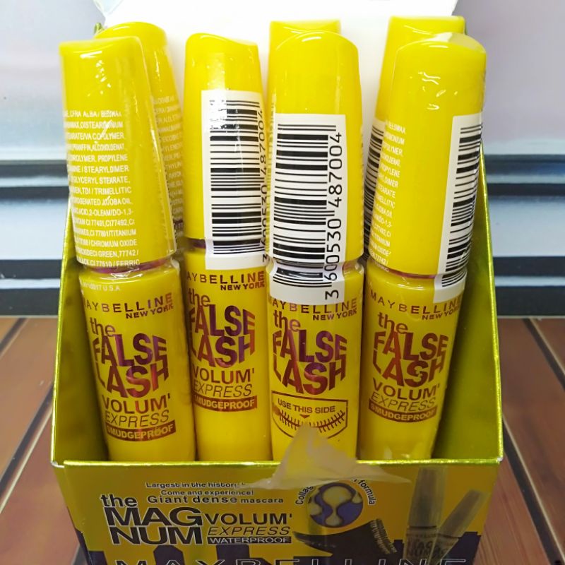 Mascara Maybelline The Flase Lash // Maskara Maybelline Tutup Kuning