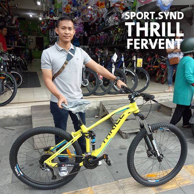 GEBYAR PROMO SEPEDA  GUNUNG  DOWNHILL 27 5 MTB  THRILL  