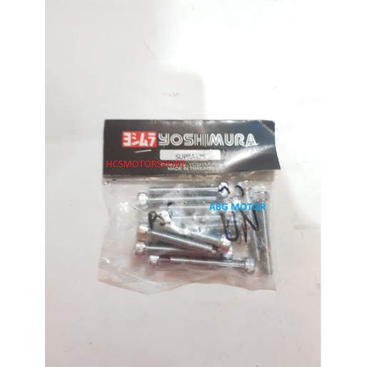 BAUT MESIN KOMPLIT SET HONDA KARISMA SUPRA X 125 KRUM KUNCI L HIGH QUALITY