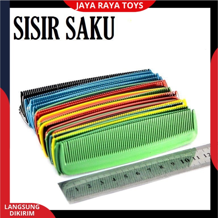 Sisir Saku / Sisir Rambut / Sisir Pomade / Sisir Kecil GIGI RAPAT 1PC Bisa Cod