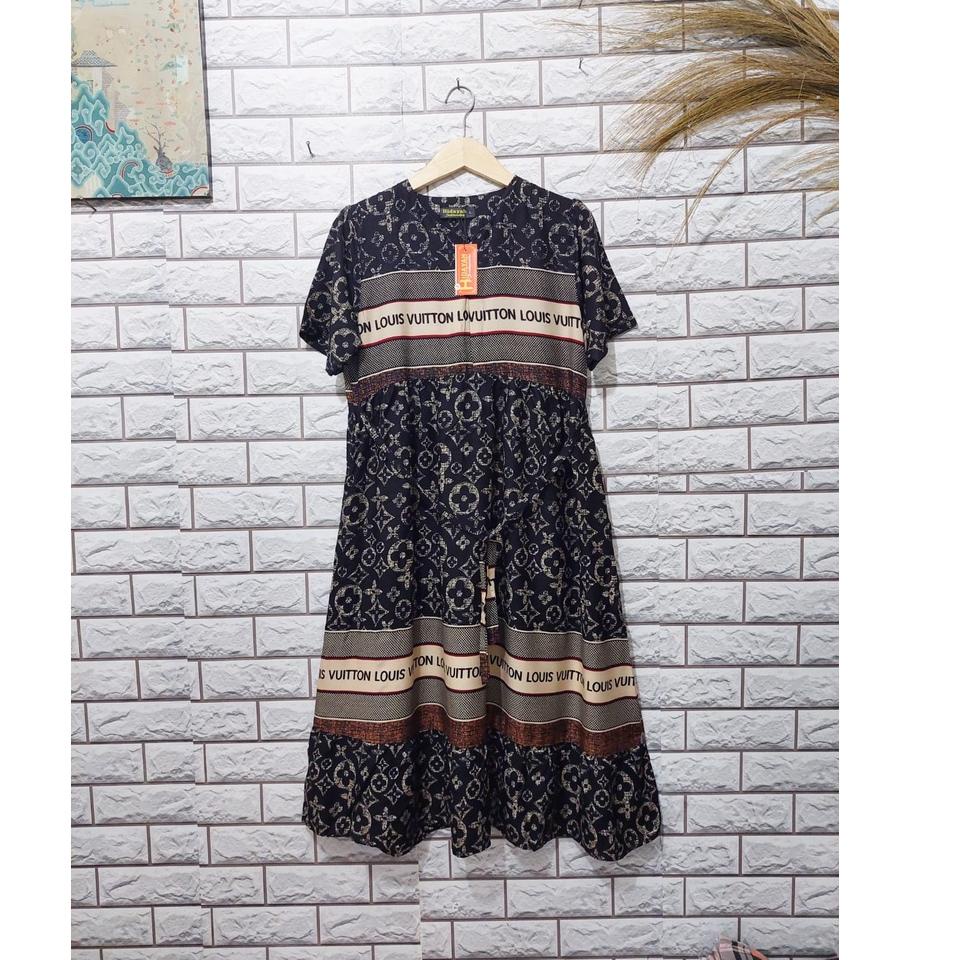 Harga Spesial.. Daster Branded Viral Rayon Armor Ori Dress Christian Dior Kekinian Ukuran M L XL Ld 