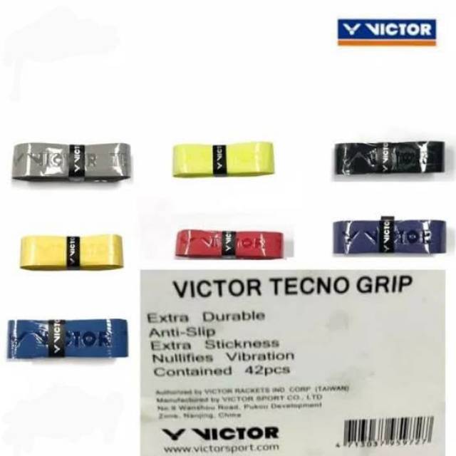 GRIP VICTOR TECNO GRIP BADMINTON KARET