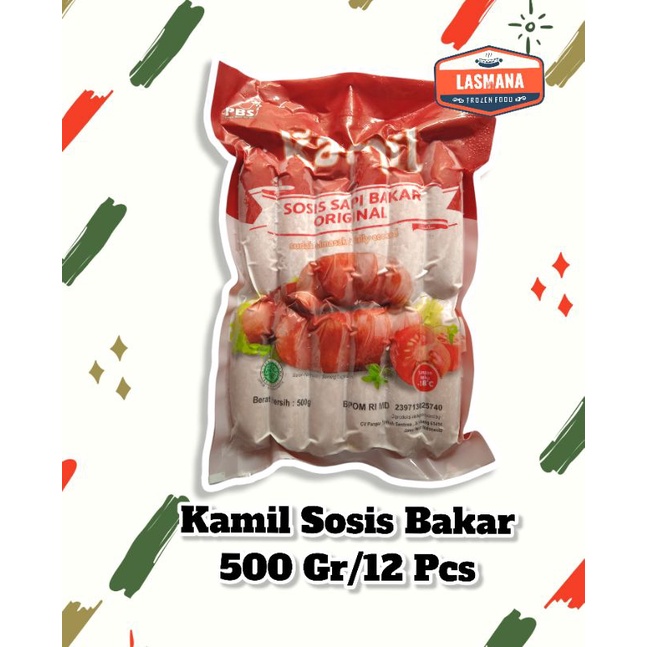

Kamil Sosis Bakar Mini Isi 12 Pcs