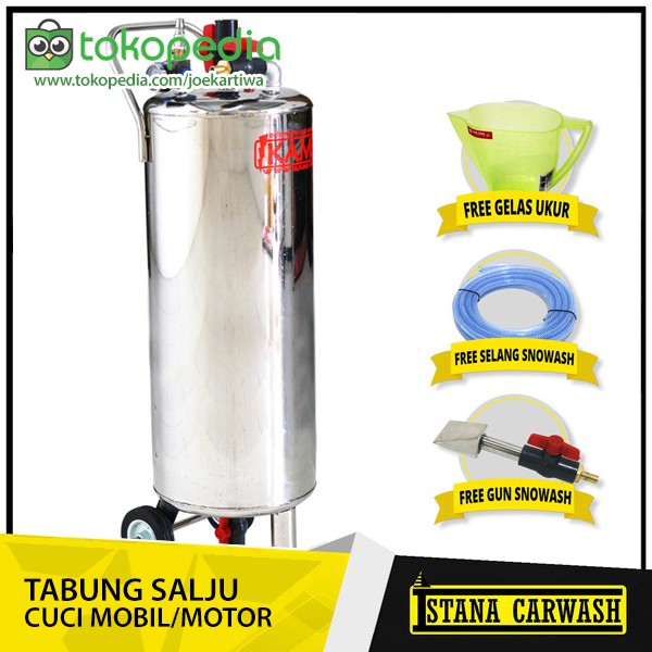 Tabung Salju Big Ikame Stainless 201
