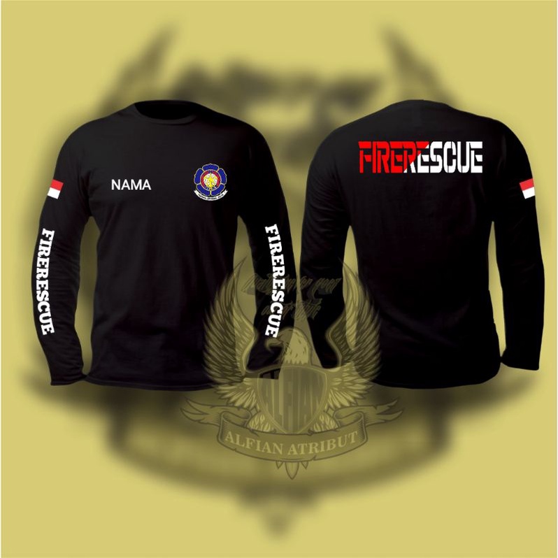 KAOS damkar/kaos pemadam/kaos pirerescue/kaos atasan damkar
