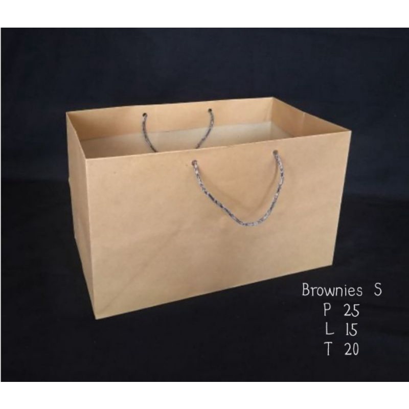 

Paperbag Brownies M (30.15.20) & S (25.15.20)