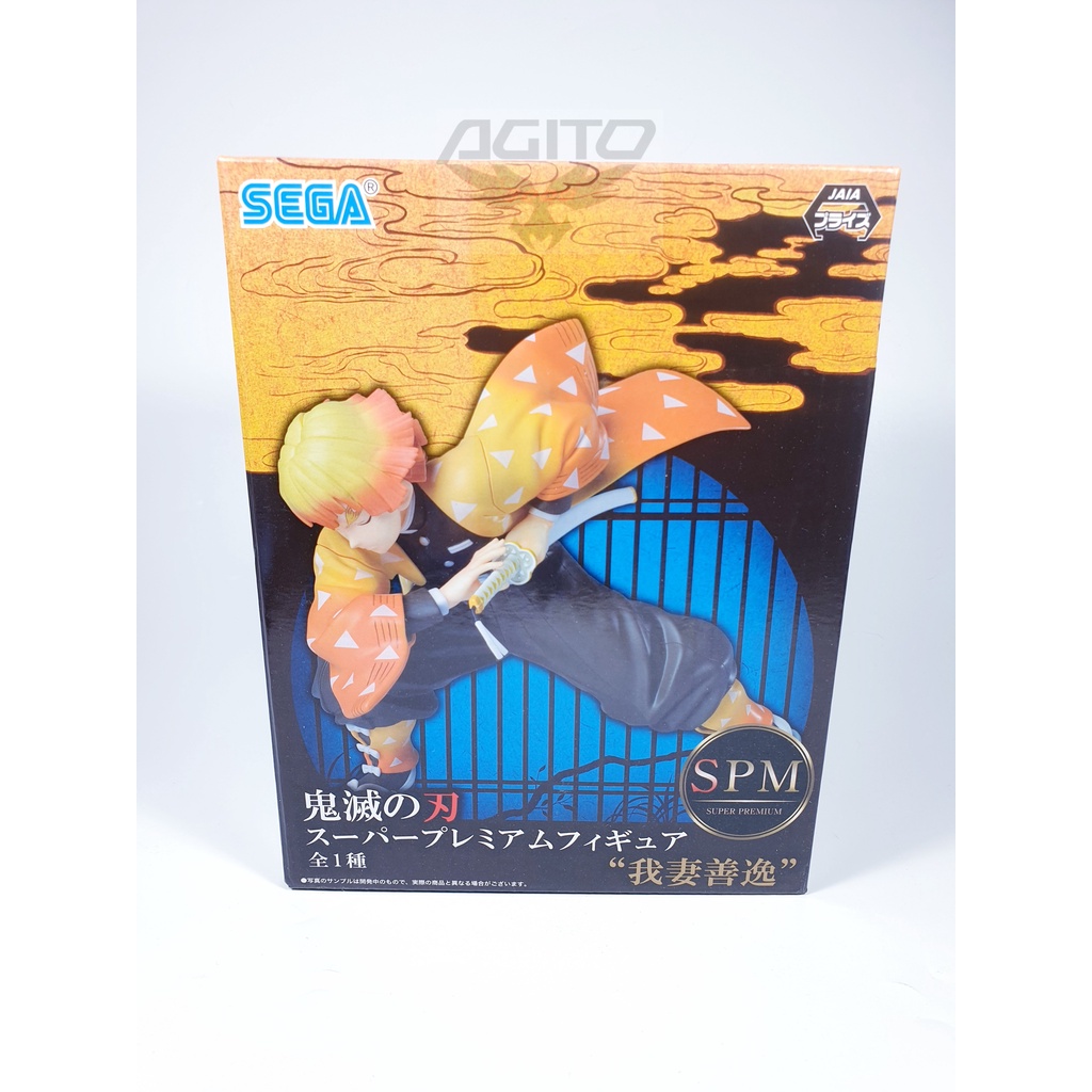 Action Figure Kimetsu no Yaiba Agatsuma Zenitsu SPM Figure ORI