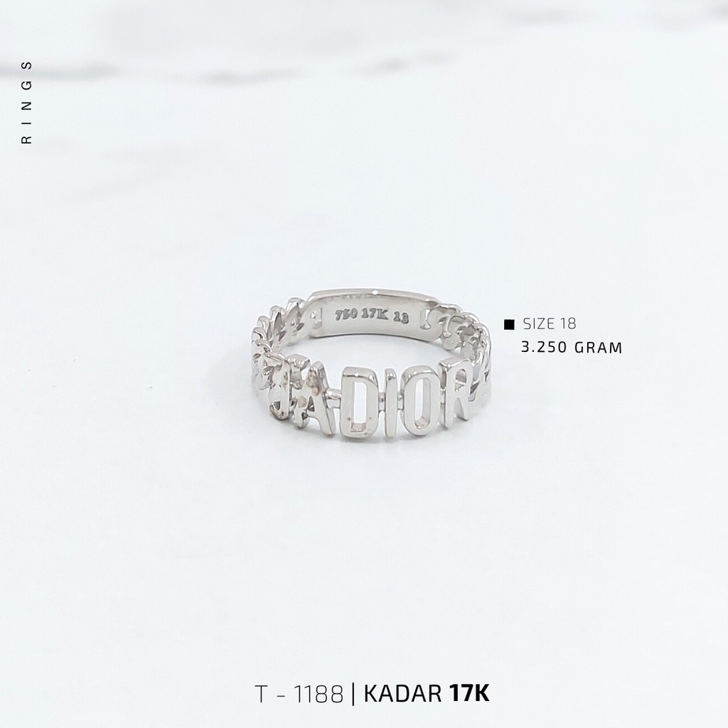 CINCIN PUTIH JADIOR-KOREAN LOOKS