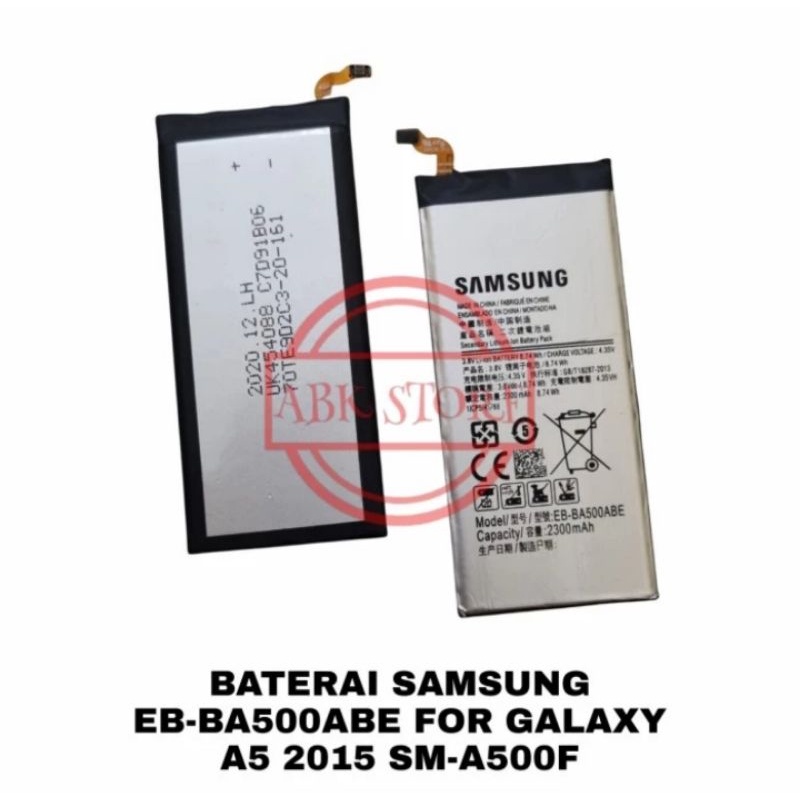 BATTERY BATRE BATRAI BATERAI SAMSUNG A5 2015 A500 A500F ORIGINAL 100%