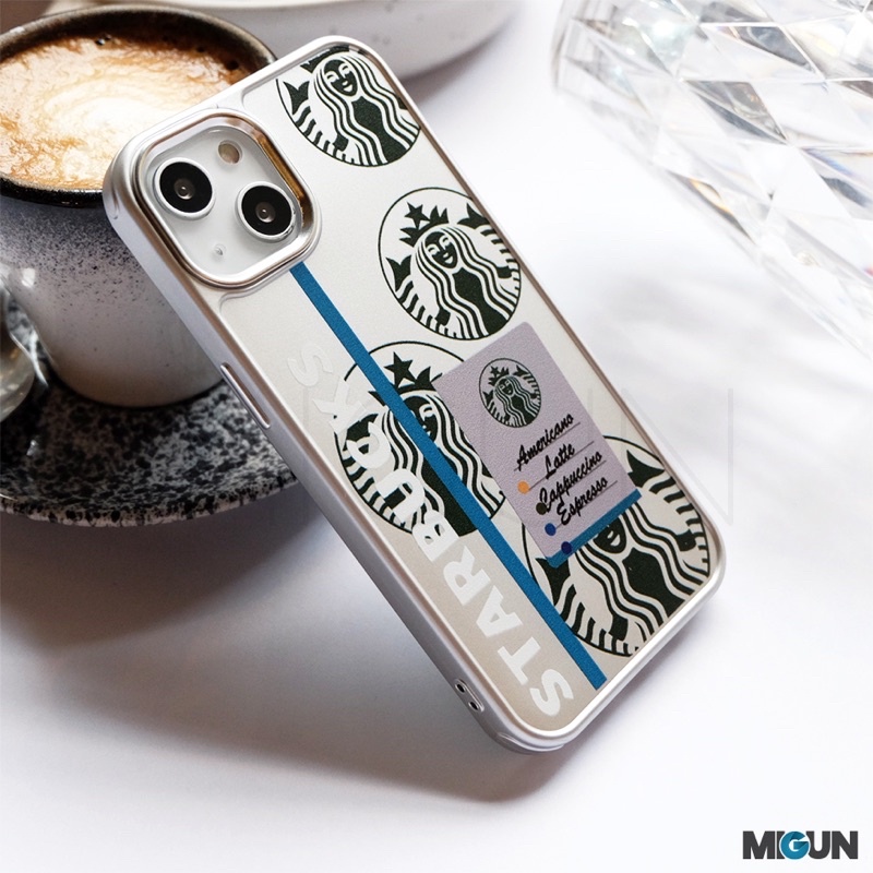 Northface Starbucks Case iPhone 11 12 13 MINI PRO PROMAX 7 8 SE2020 7plus 8plus X XS XR XSMAX