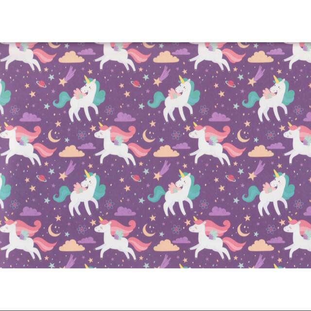 

Kertas Kado Sansan Wawa SW 5361 "unicorn