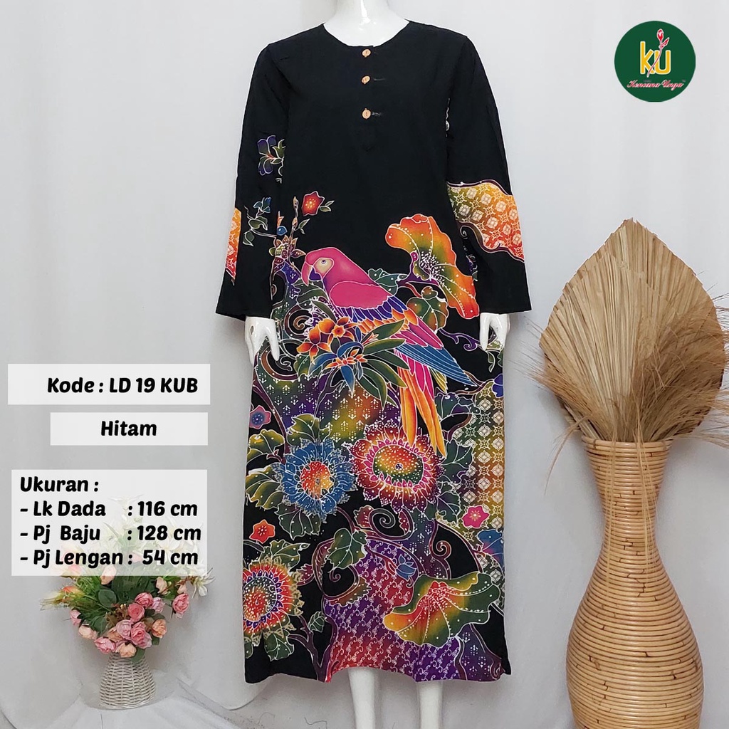 COD LD 20 KUB | DASTER PANJANG KENCANA UNGU ASLI LABEL BIRU | LongDress Wanita Lengan Panjang Busui ini-2