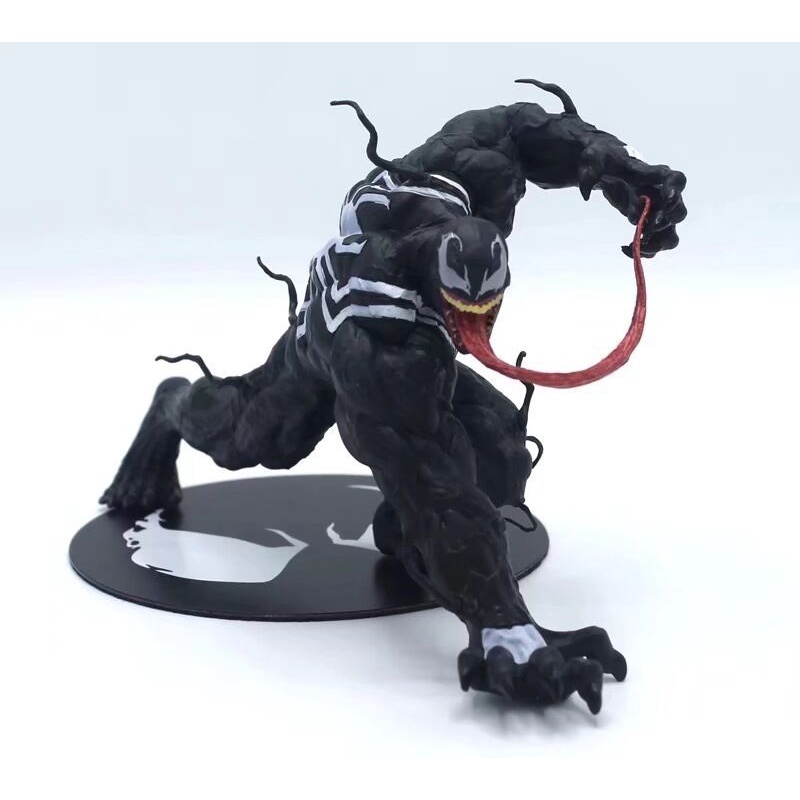 figure venom black figure spiderman venom black superhero venom black avengers marvel action figure 