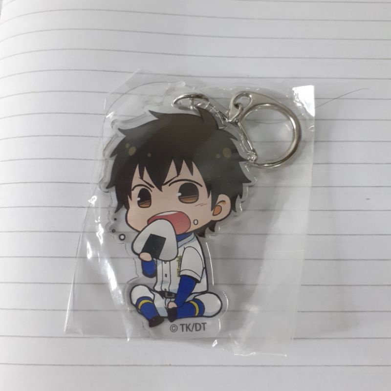 sawamura eijun ace of diamond acrylic keychain