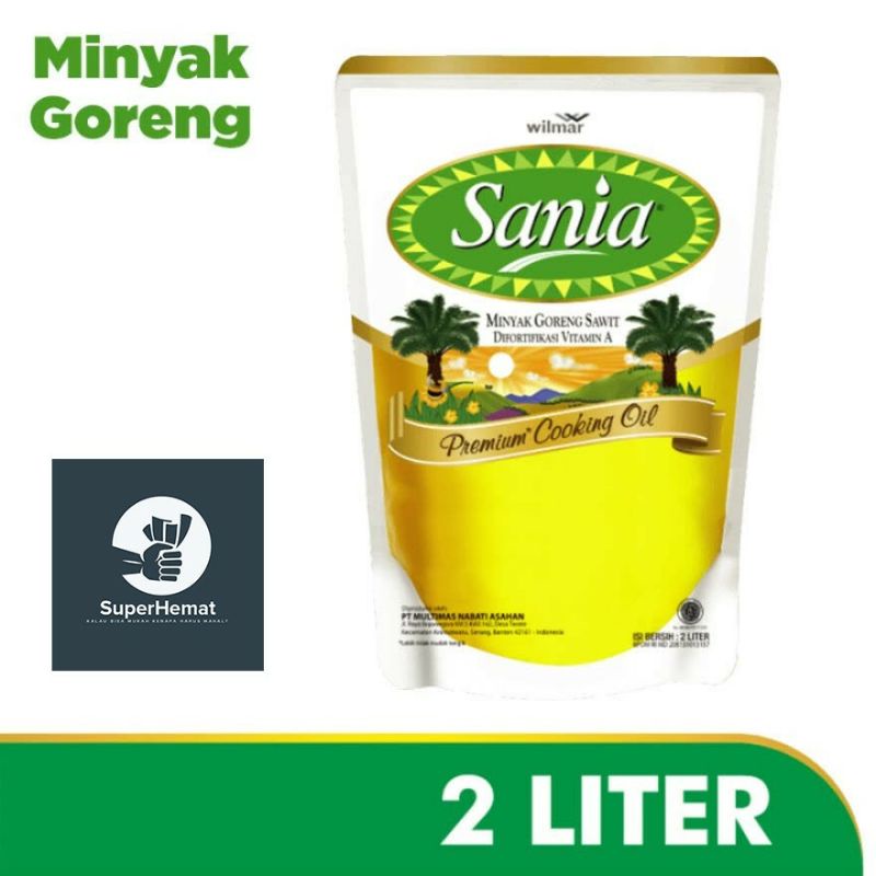 

Sania Minyak Goreng 2ltr