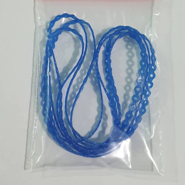 1 METER POWER CHAIN BIRU BRI KODE 22