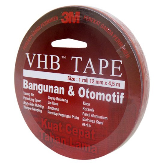 

3M VHB Tape 12 mm x 4,5 m