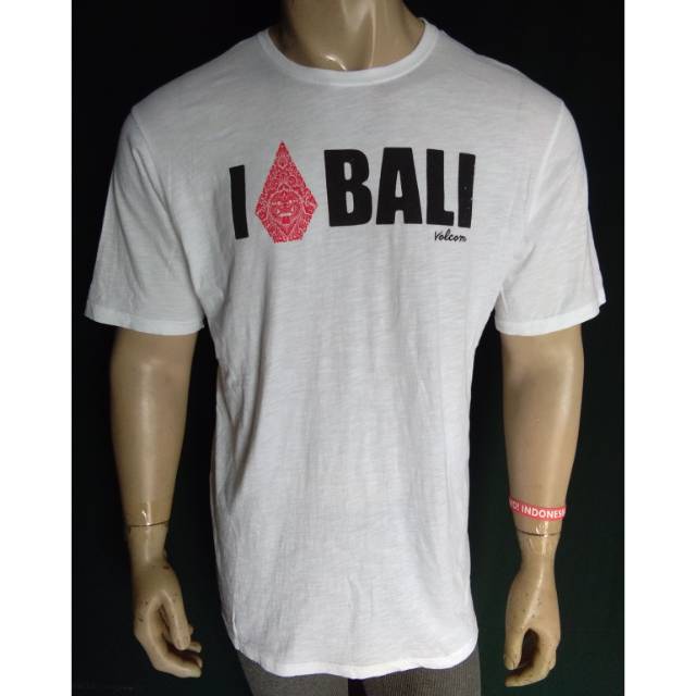 Kaos volcom love bali pasti original termurah