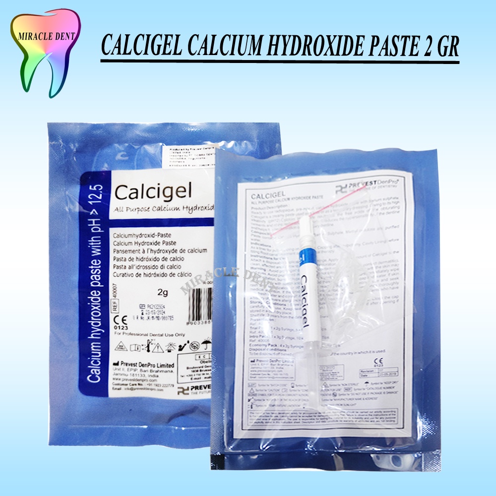 Calcigel/Calcium Hydroxide Paste/Calxyl/Kalsium Hidroksida