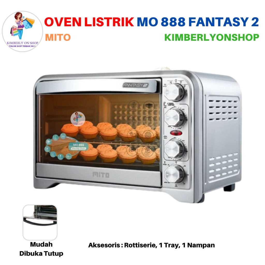 Oven listrik Fantasy MO 888 33 liter MITO