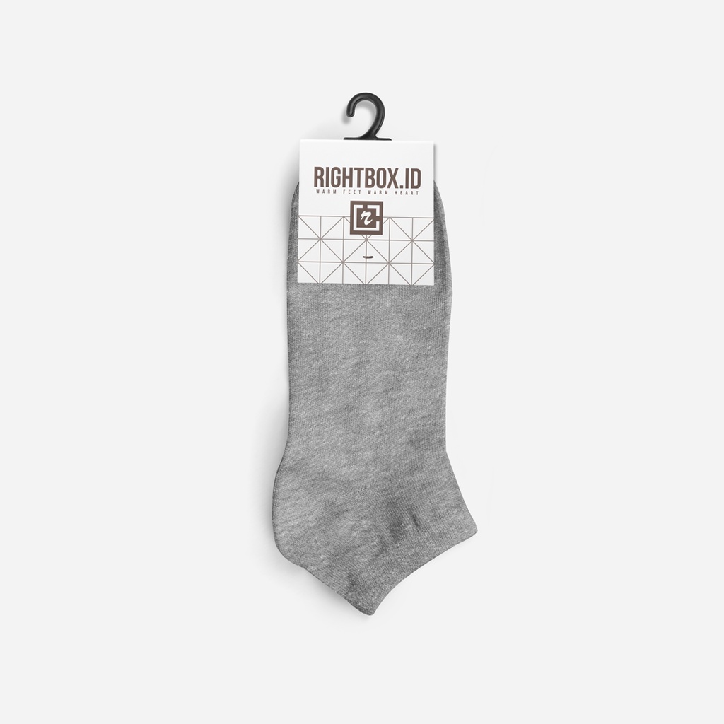 Kaos kaki Wanita, Rightbox Pendek Semata kaki-Dark Grey