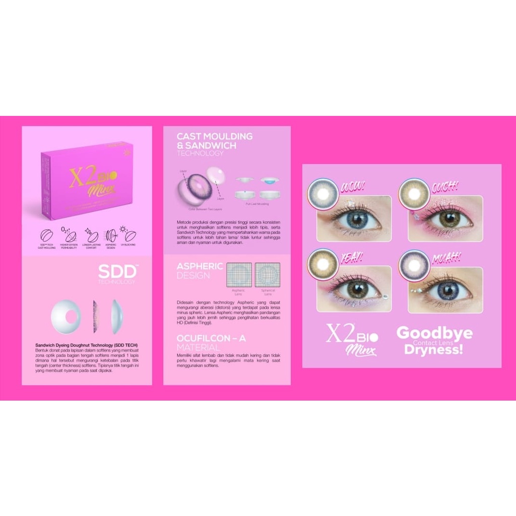 SOFTLENS X2 BIO MINX by EXOTICON